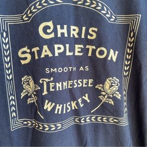 Chris Stapleton concert black Short Sleeve Tee